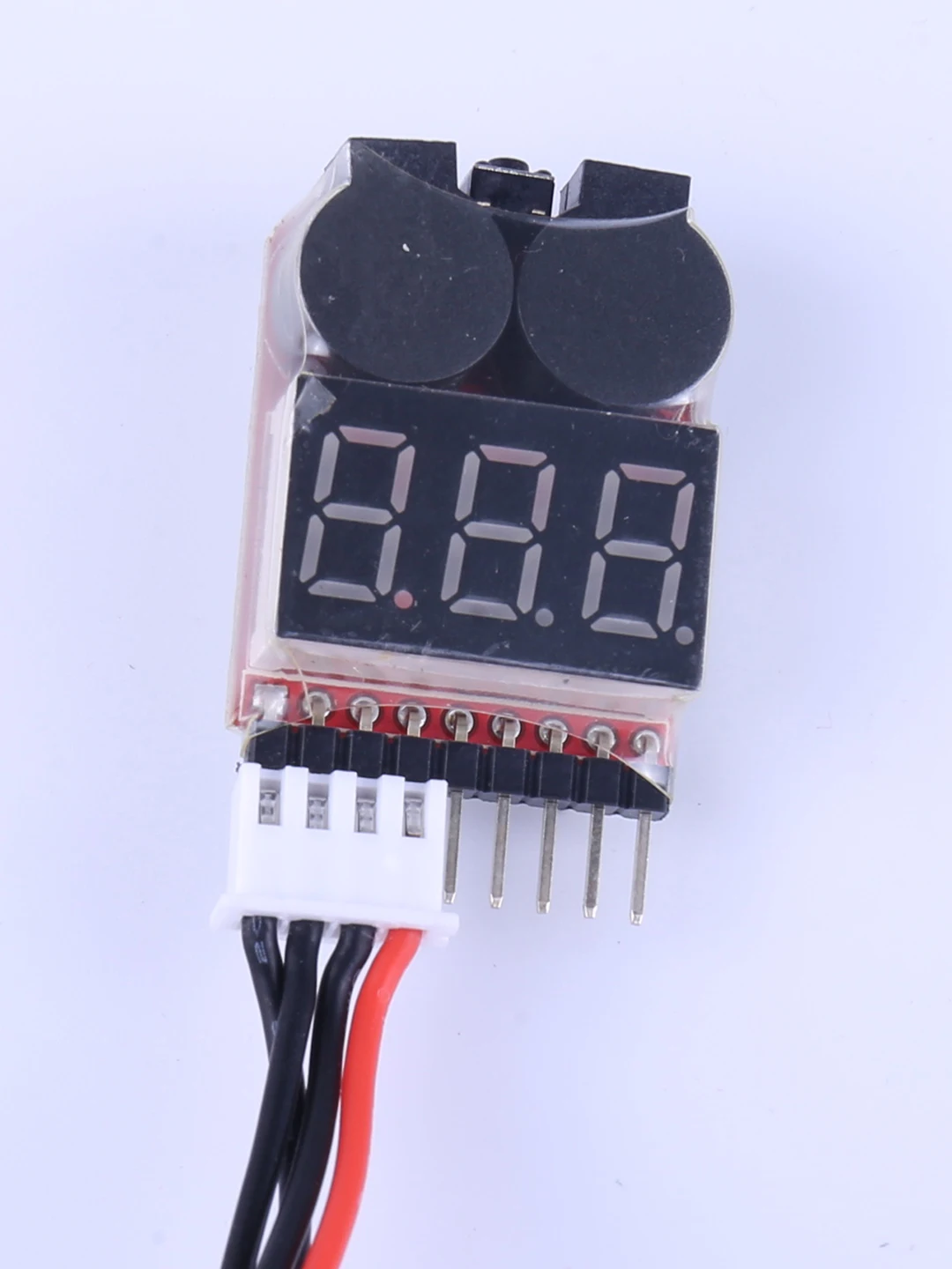 Alarma de zumbador bajo Digital 2 en 1 1S-8S Lipo Li-on Fe RC medidor de voltaje Monitor probador para batería de helicóptero 30% de descuento