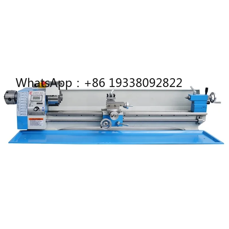 

2026-1000mm 210v Double Chuck Mini Manual Metal Lathe Pool Ball Rod Repair Lathe Wear Resistant and of High Quality