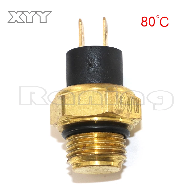 M16 65/75/80/85℃ Radiator Thermal Fan Switch Water Cooled Temperature Sensor Engine Parts For ATV Quad Scooter Motorcycle Parts