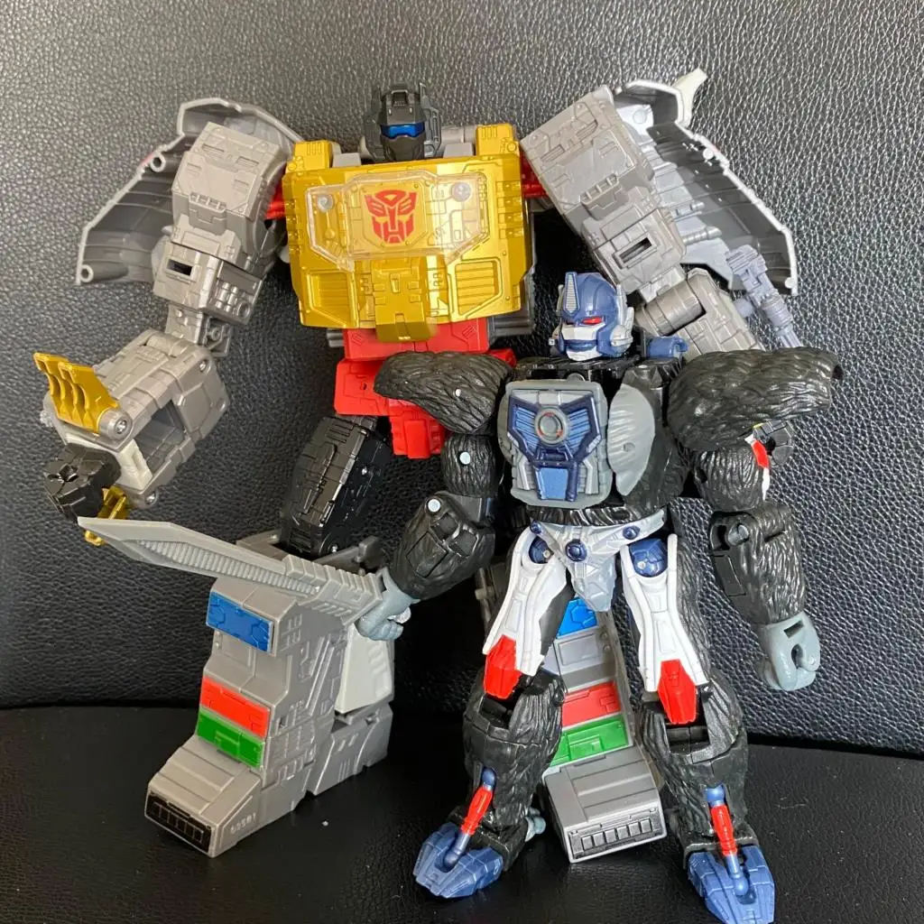 변형 SS86 Grimlock 피규어 액세서리용 투명 목 및 가슴 커버, 팔 치아 헤드 홀 스티커 업그레이드 키트