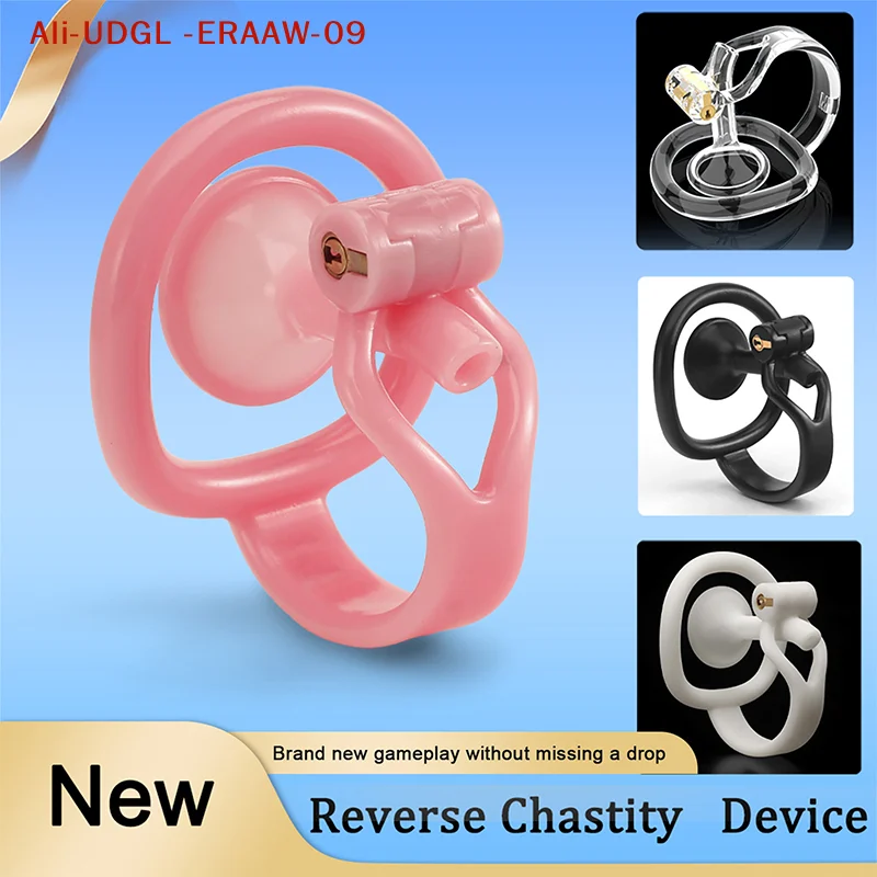 انفصال مبولة العفة قفص سيسي عكس نوع القضيب قفل الذكور الامتناع عن ممارسة الجنس ضبط النفس البولية العفة جهاز الجنس لعب للرجال