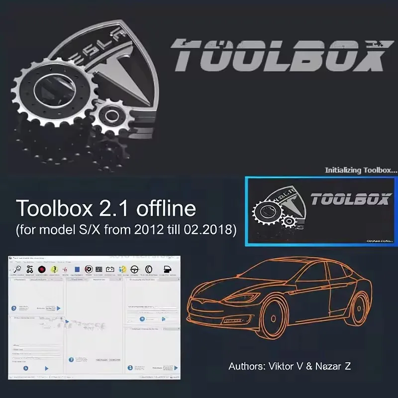 

Tesla Toolbox 2.1 Model X / S detection diagnostic software Proxy offline 2012-2018 firmware before 2022.8 Fakra cable needed