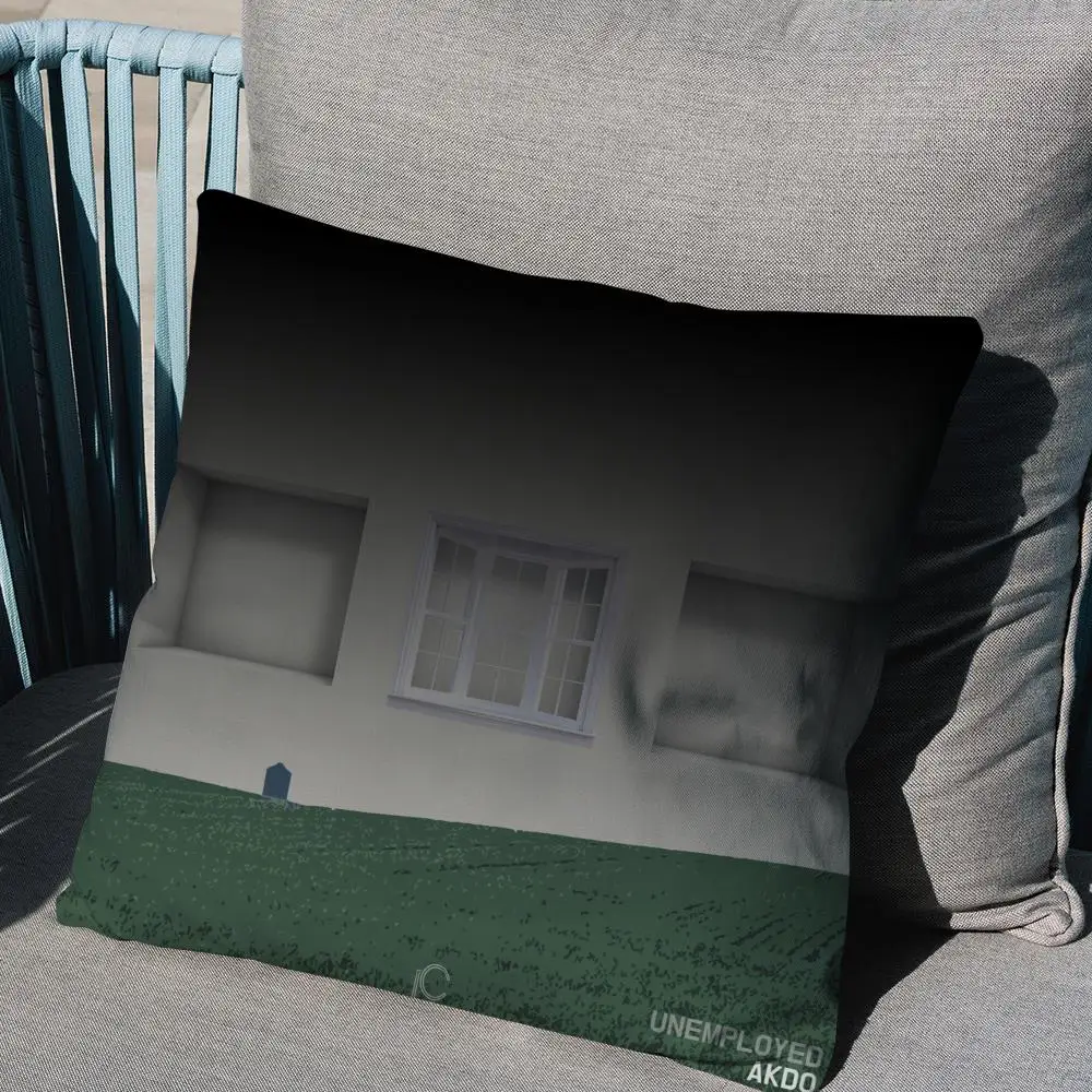 Наволочка A-Akdo, противопыльная наволочка, невидимая молния, шелковистая короткая плюшевая наволочка для диванной подушки