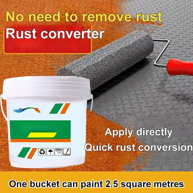 Multipurpose Rust Converter Metal Rust Remover Paint Rust Converter Metal Primer Multi-Purpose Easy Apply High Tech