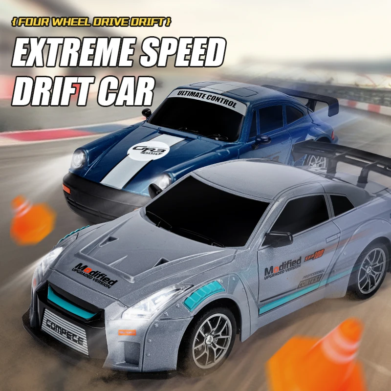 รถดริฟท์บังคับวิทยุรุ่นใหม่ ปี 2026 รุ่นลิมิเต็ดอิดิชั่น Rc Drift AE86 911 mi GTR ขนาด 1:24 รถแข่งดริฟท์ ของขวัญสำหรับเด็ก พร้อมรีโมทคอนโทรลความเร็วสูง
