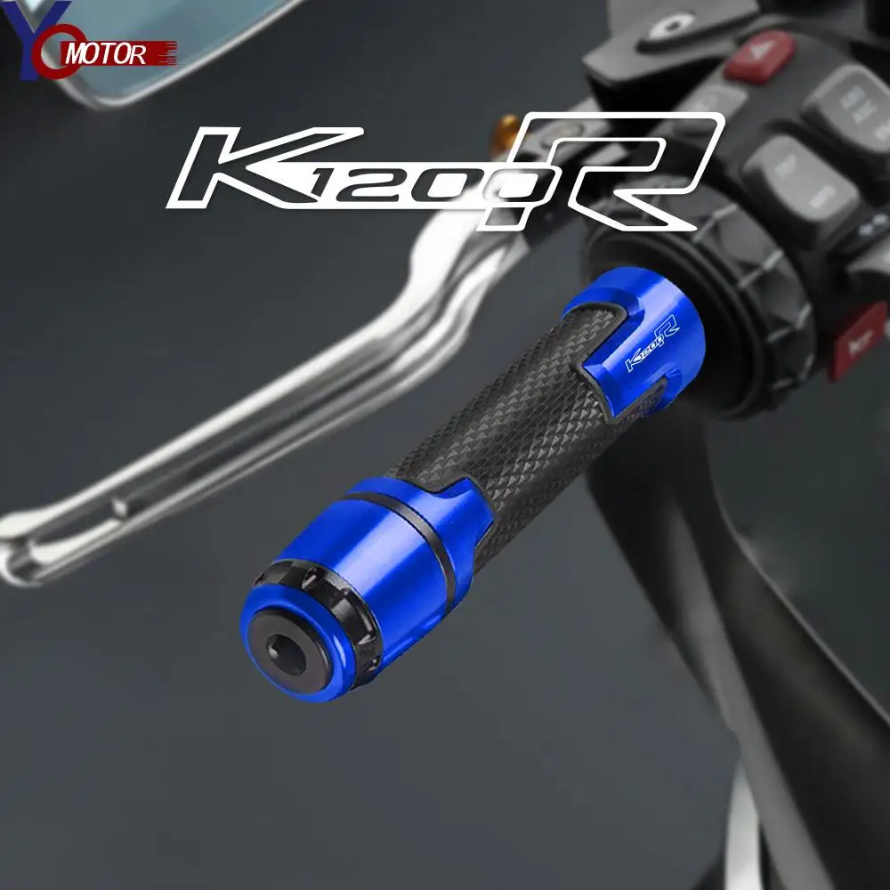 For BMW K1200R K 1200R K1200 R Sport 2005 2006 2007 2008  K1200RSPORT 2006-2008 Accessories Motorcycle Rubber Gel Handlebar Grip