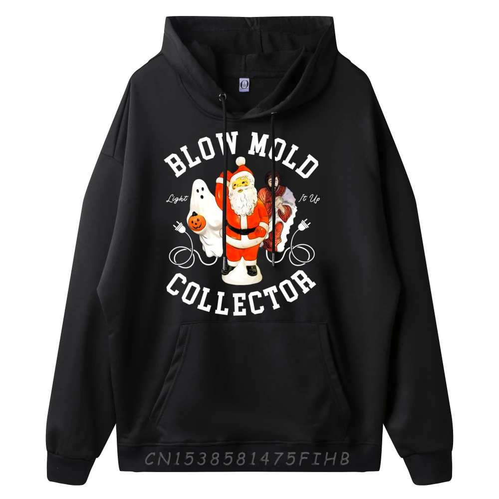 Blow Mold Collector Light It Up Christmas Halloween Black Shirt Graphic Tees New Shirts And Oversize Long Sleeve Group