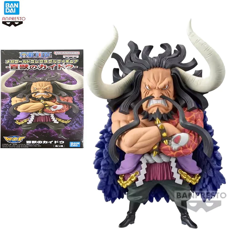 

В наличии: Оригинальная фигурка Bandai One Piece Banpresto Кайдо, 100% подлинная, праздничный подарок, аниме-товар, модель-фигурка
