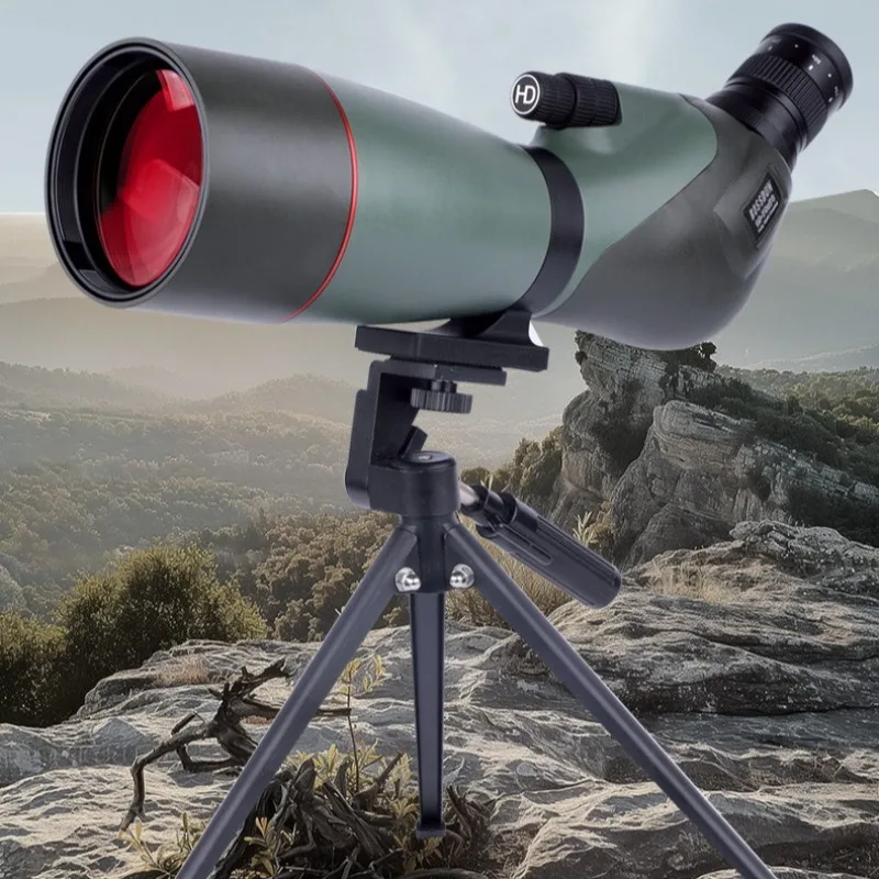 

25-75X Single-lens Telescope High-definition Low-light Night Vision Professional Observation Telescope Outdoor Camping Equipment