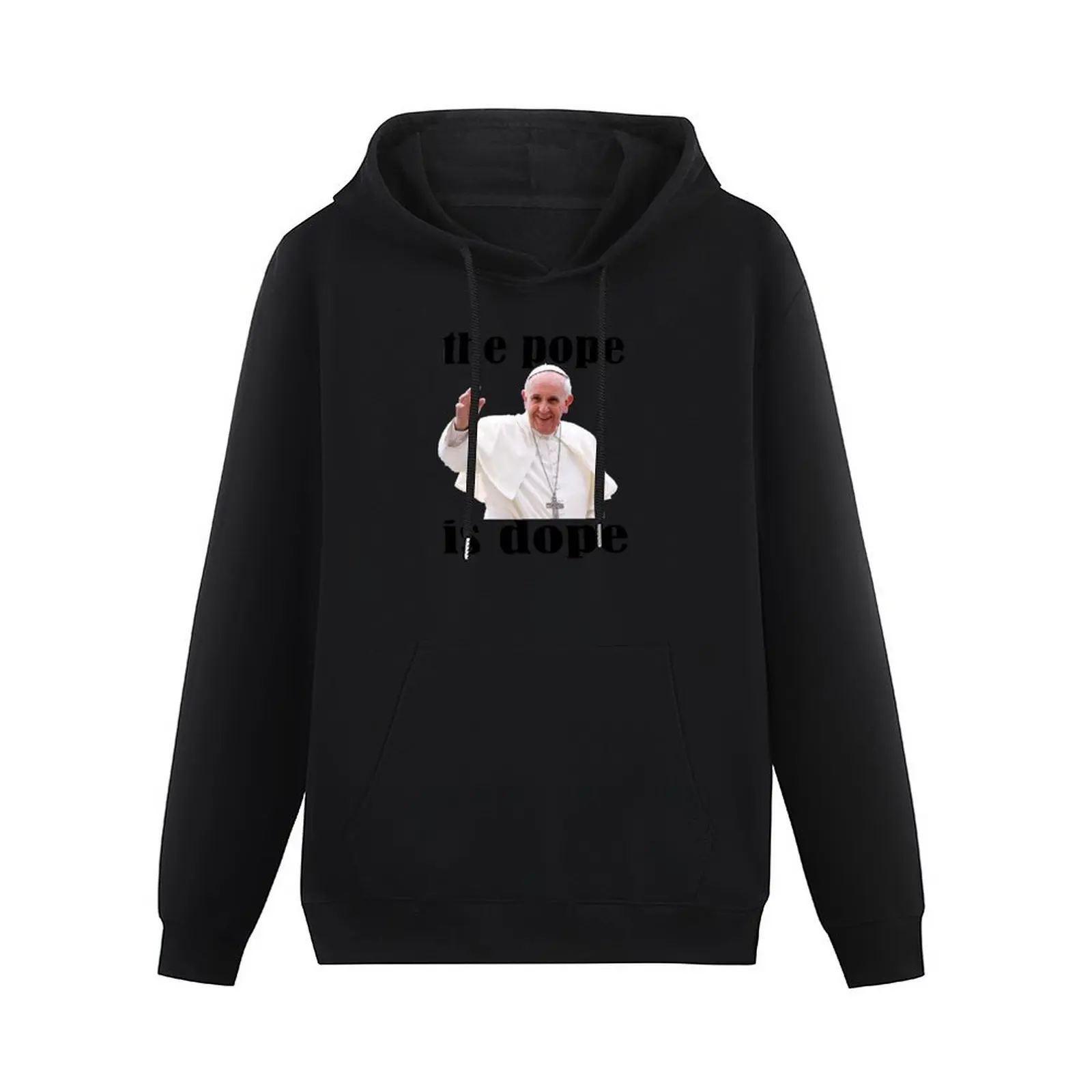 Sweat à capuche graphique The Pope is Dnegoing pour hommes, pull, t-shirts