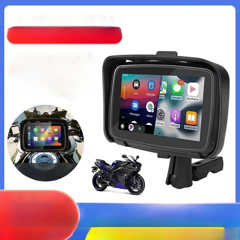 Motorcycle navigation 7 inch LCD car system motorcycle instrument panel with local map