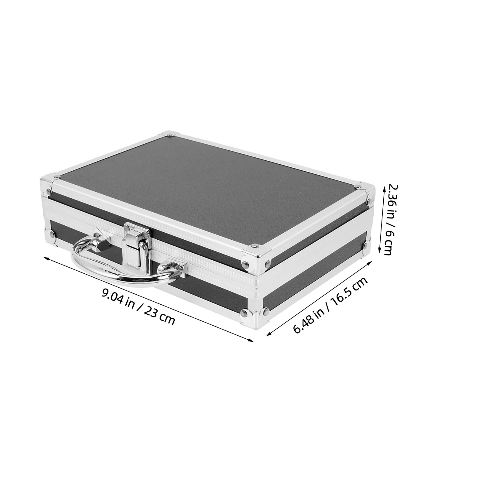 سبائك الألومنيوم غطاء واقٍ مزخرف لهاتف آيفون سعة كبيرة صندوق تخزين الأدوات للمنزل مكتب السفر في الهواء الطلق المحمولة الطب أولا