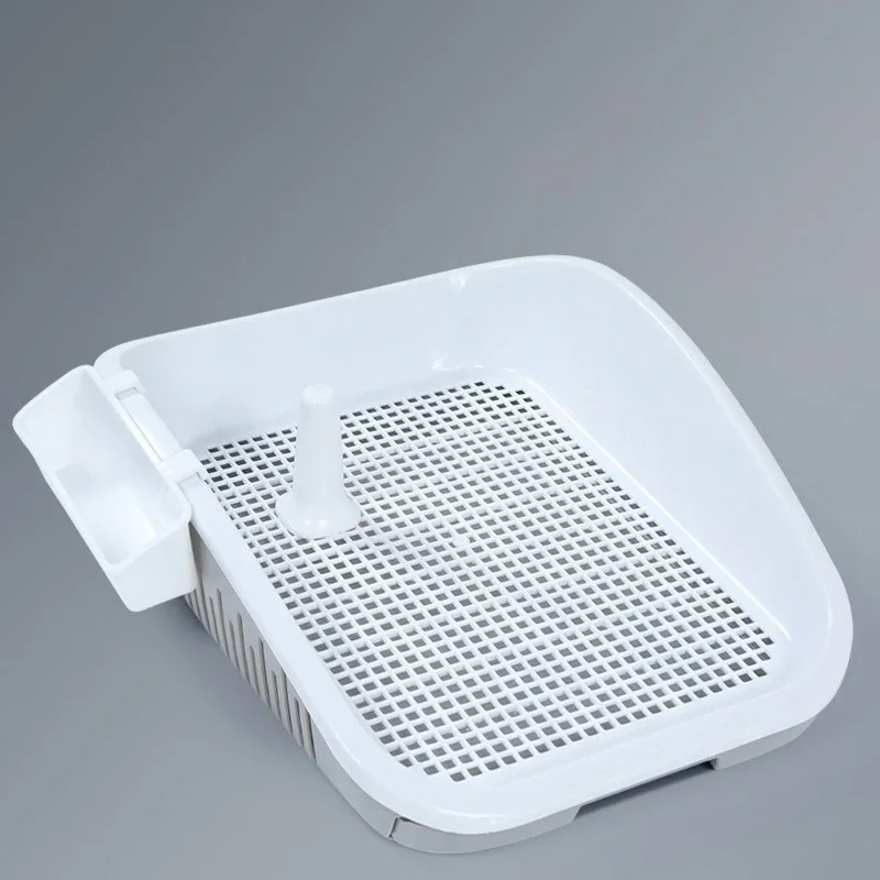 Large Dog Litter Pan  Potty Tray Pet Training Toilet For Pet  Toilet Cat Litter Cat  Tray Teddy Anti-Splash Toilette