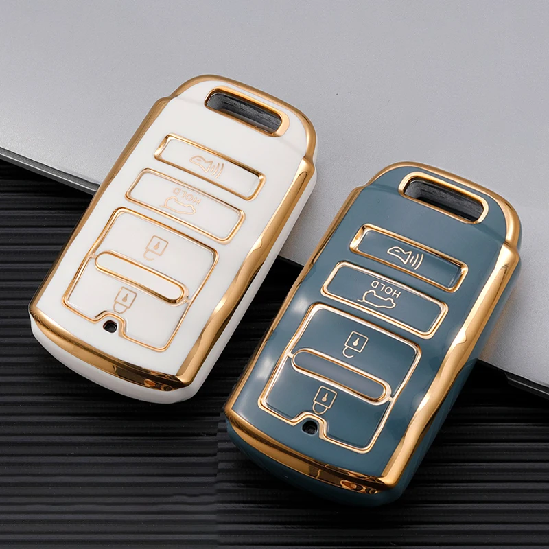 Auto Shell Fob Cover Holder per KIA Cadenza K9 K7 K-04 Sorento K900 e nuovo K7 4 pulsanti TPU Car Key Case Protector