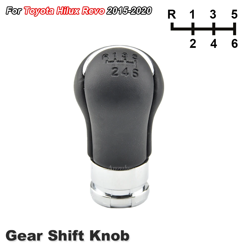 Manual Gear Shift Knob Lever Shifter For TOYOTA HILUX REVO 2015 2016 2017 2018 2019 2020