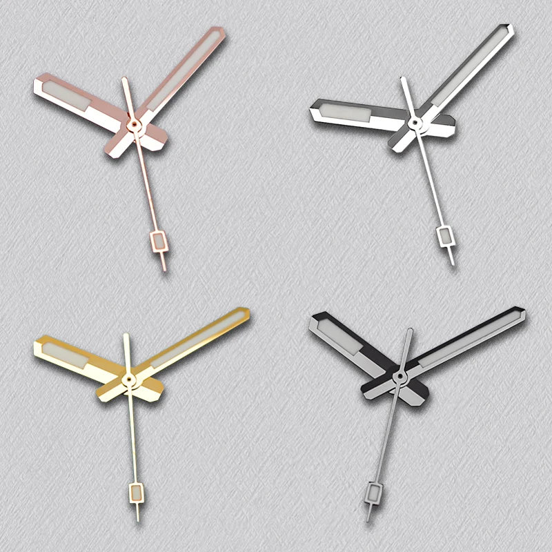 Lancette dell'orologio NH35 C3 Lancette luminose verdi adatte ai movimenti NH36 7S26 4R35 NH38 per parti di riparazione dell'orologio SKX007 SKX009 SRPD