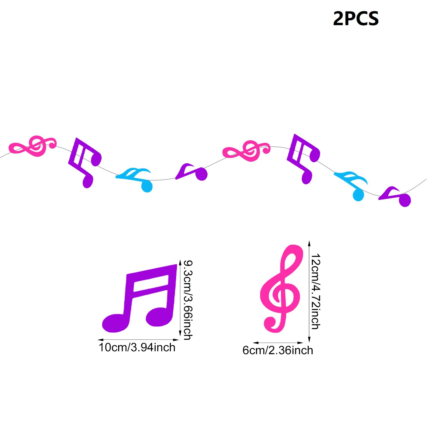 3M Lila K-Pop Musik Party Papierblumen Girlande Geburtstag Hochzeit Disco Stern Papiergirlande Geschlechtsoffenbarung Deckendekoration – Detail 7