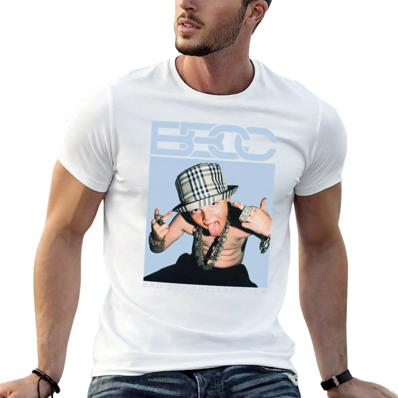 

BAD BOY CHILLER CREW T-Shirt t shirt men 100% cotton luxury brand funny t shirts man T-Shirt