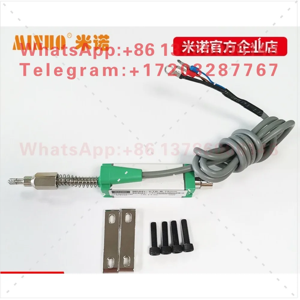 Mino KTR-B-25 External Spring Automatic Frequency Conversion Speed Measurement Feeder Tracker Rebound Displacement Sensor