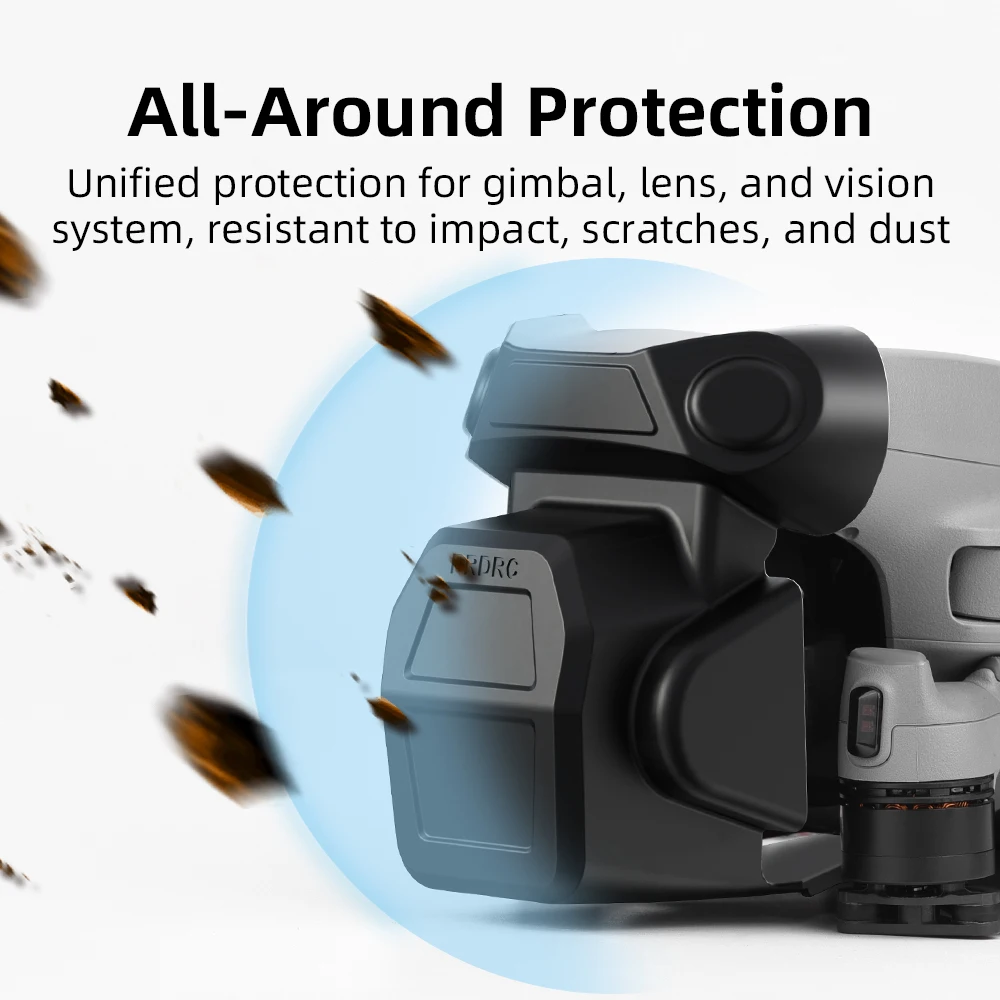 BRDRC Lens Cap For DJI AIR 3S Scratch-proof Protector Gimbal Camera Cover Anti-dust Guard Shell For Air 3S Protective Accessory