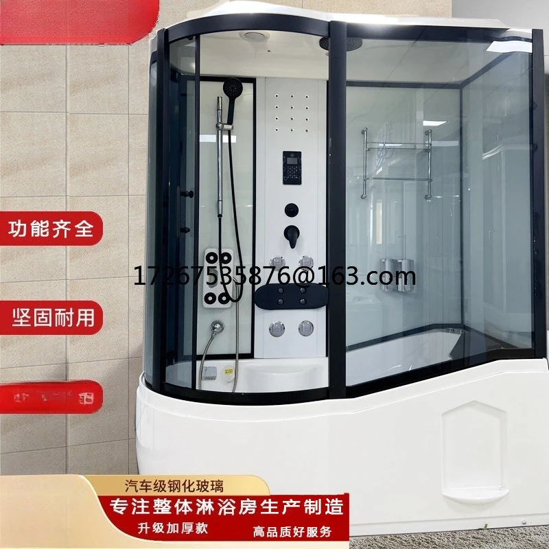 

Интегрированная душевая кабина с ванной, перегородка для ванной, встроенная бытовая душевая комната