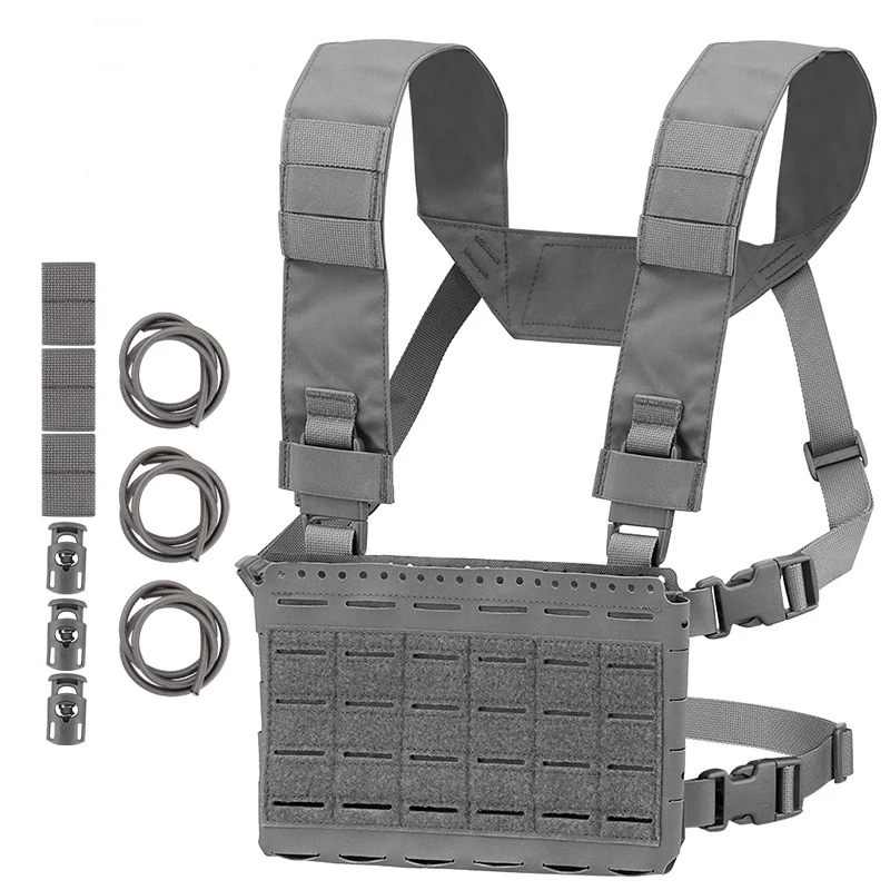 Imagem -06 - Molle Mk5 Peito Rig ss Mkv Micro Luta Chassis Placard Gancho Loop Airsoft Revista Bolsa Tático Placa Transportadora Colete Equipamento