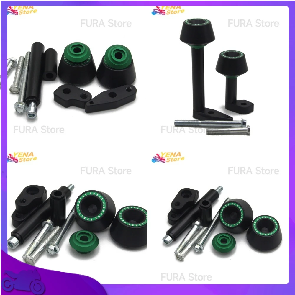 

Мотоциклетная защита двигателя, защита двигателя для Kawasaki ER6N 2012 2013 2014 2015 2016, антивибрационная резиновая броня