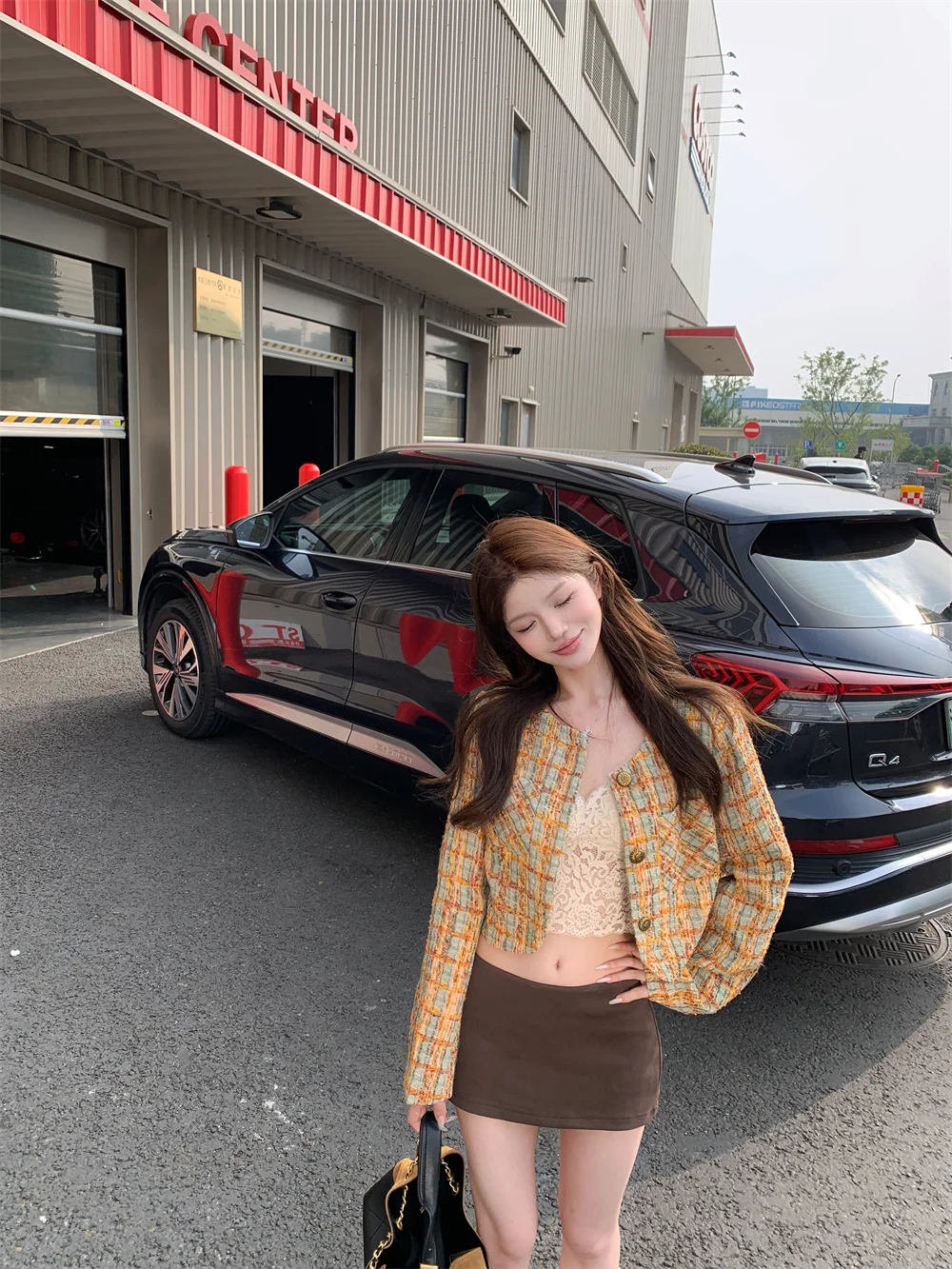 Spring and Autumn Women's Temperament Fragrant Jacket Single-breasted Out High Quality Coats