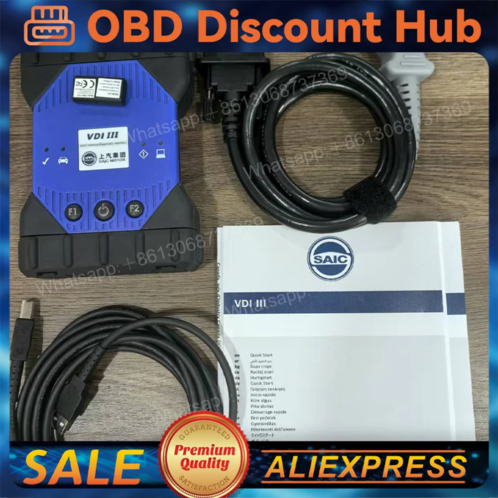 Original VDI3 MG And Maxus Diagnostic Tool  with Free Software need account Support  Online  Programming