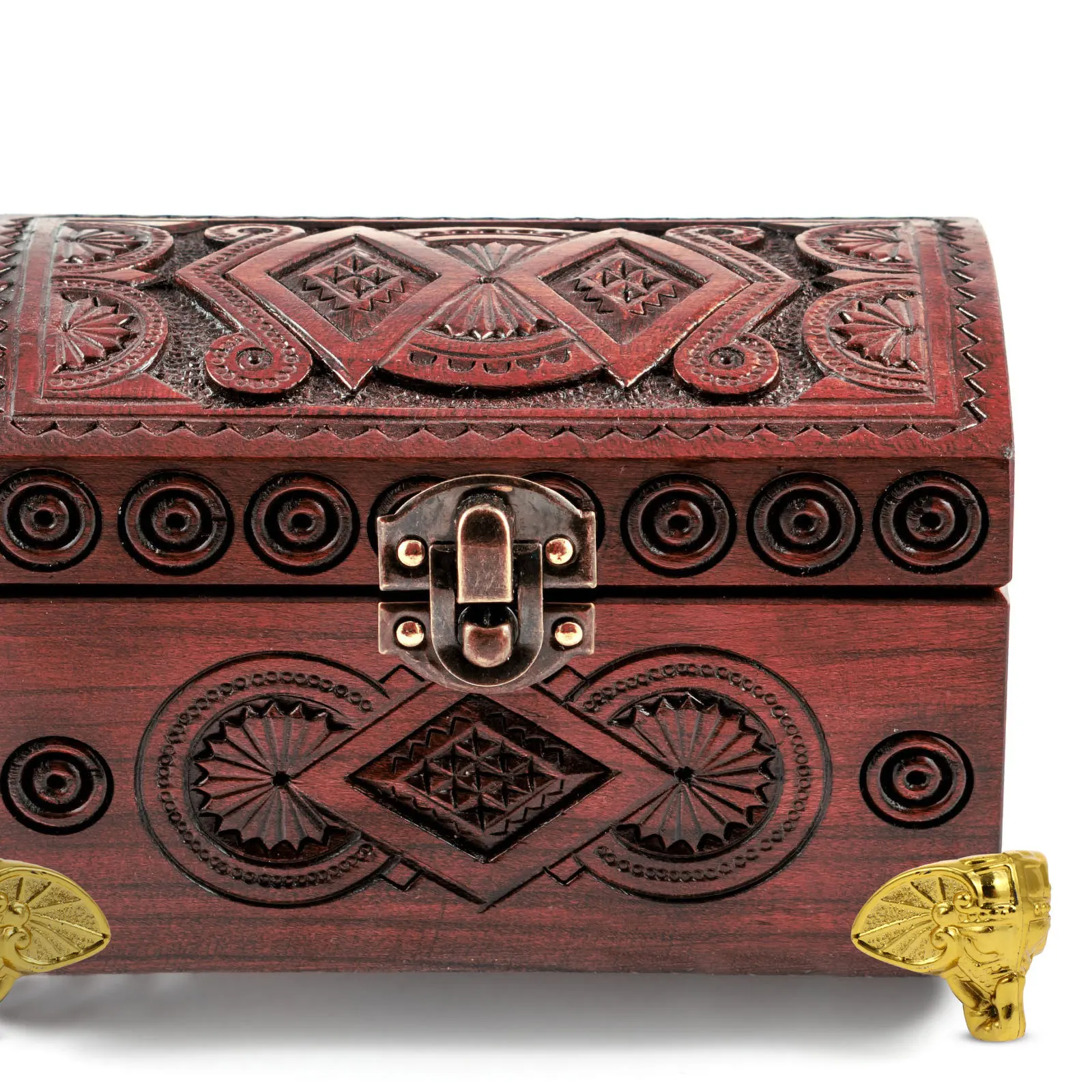 20 قطعة حافظة خشبية كلاسيكية مزخرفة للساقين واقيات زوايا لملحقات المجوهرات أقدام واقية