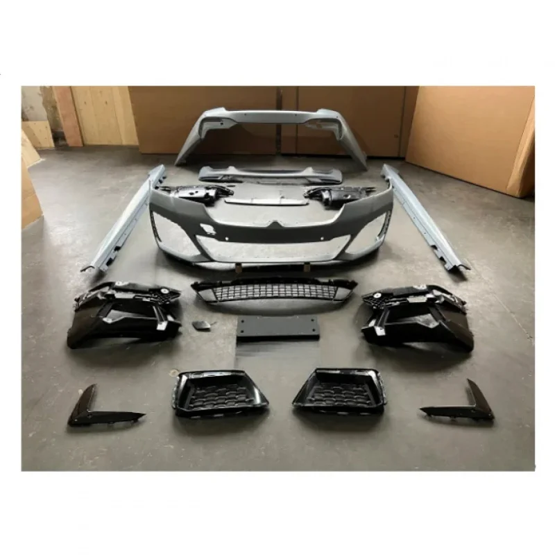 

Hot Sale Car Front Sp Rear Riffuser Grille Side Skirt MT Bumper G30 2021+