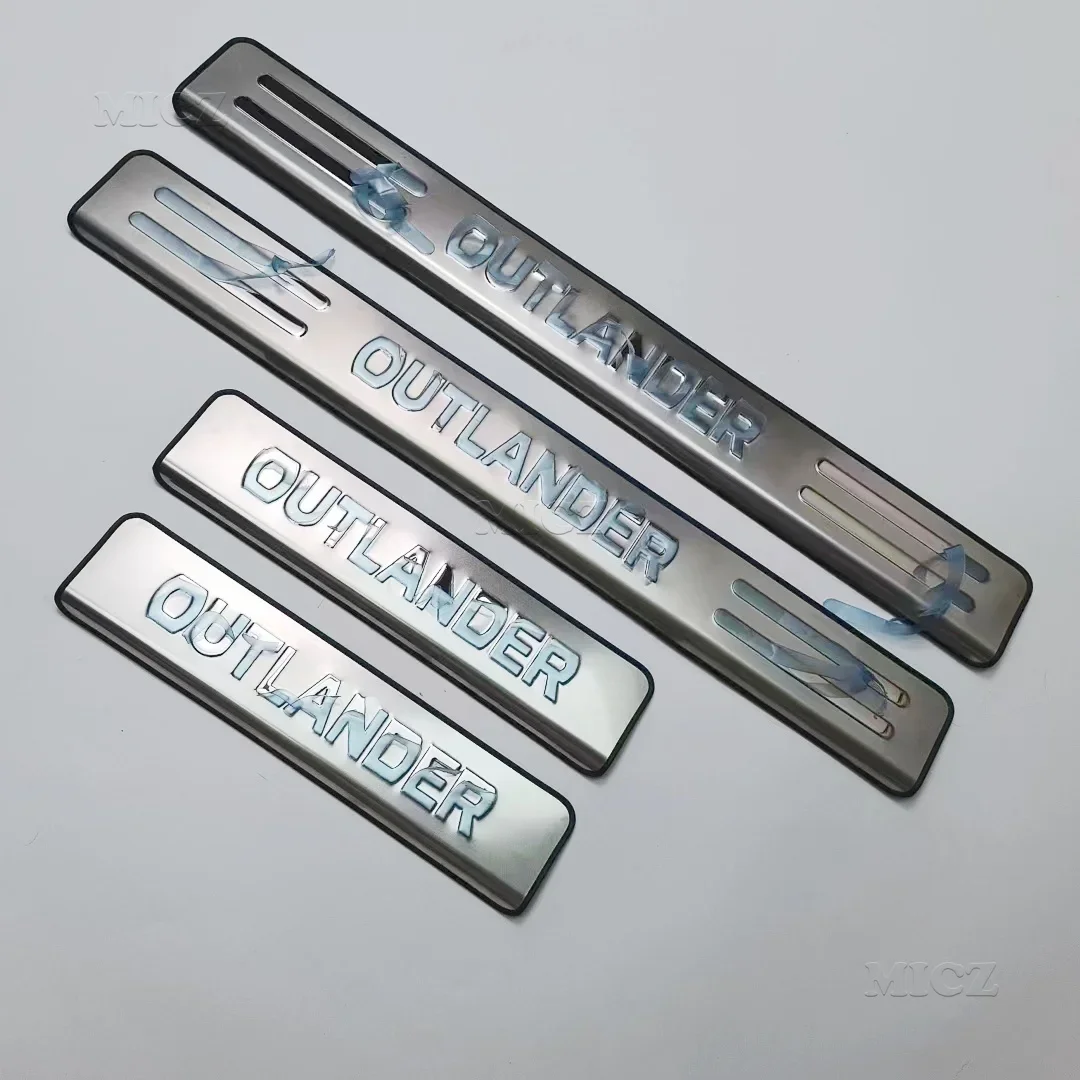 

For Mitsubishi Outlander 2006 2007 2008 2009 2010 2011 2012 Car Accessories Stainless Steel Door Sill Scuff Plate Door Sill