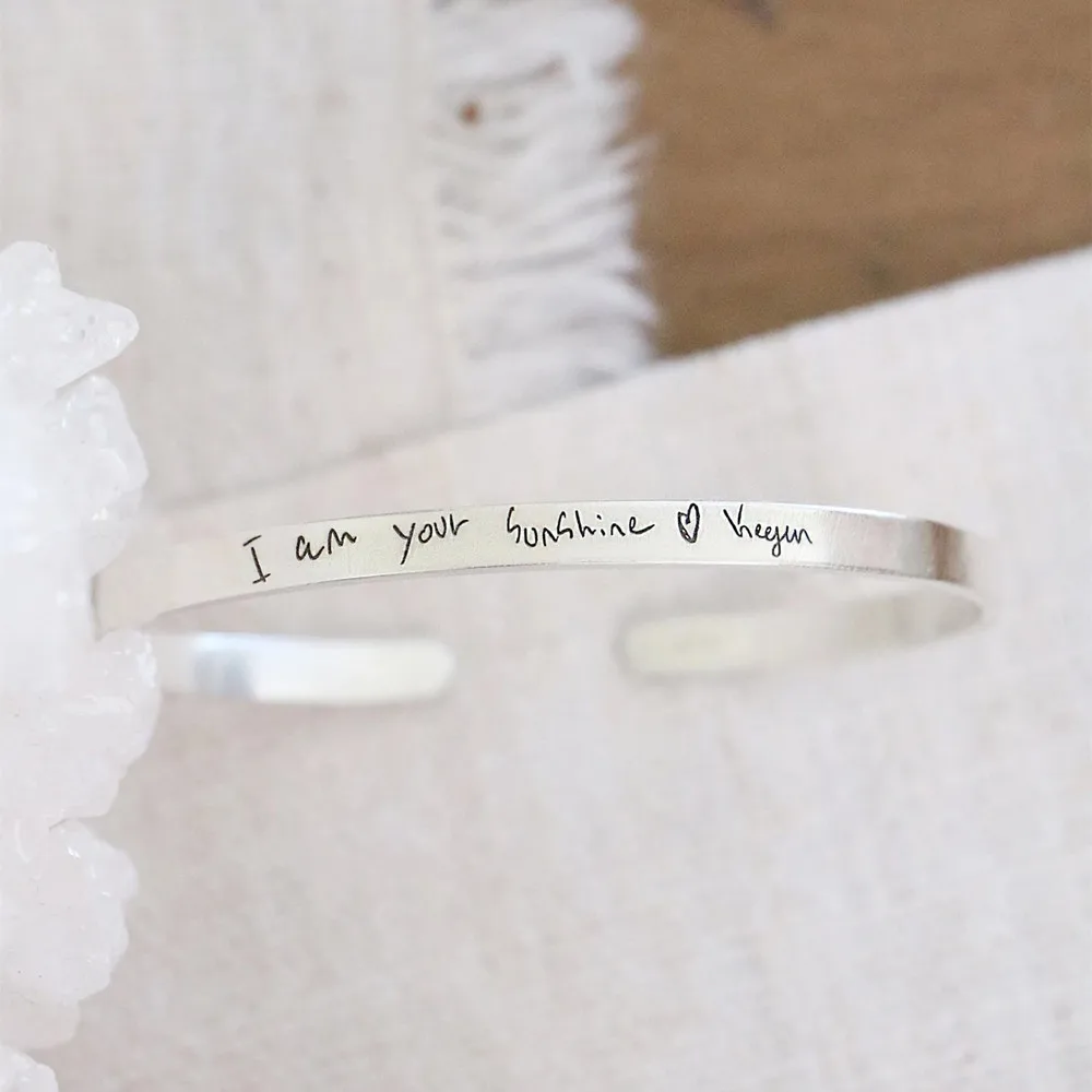 Custom Name Bracelets Personalised Family Jewelry Stainless Steel Adjustable Cuff Bracelets For Women Christmas Gift