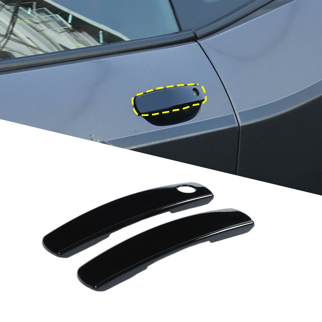 

2 шт., накладки на дверные ручки для Dodge Challenger 2021 2020 2019 2018 2017 2016 2014 2015 2013 2012