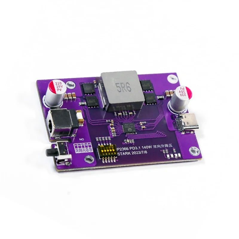 CJSD-2X PD3.1 140W Power Bank DIY โมดูล 2S/3S/4S/5S/6S Switchable IP2366 แบบสองทิศทาง Boost Li-แบตเตอรี่โมดูลชาร์จ,A3