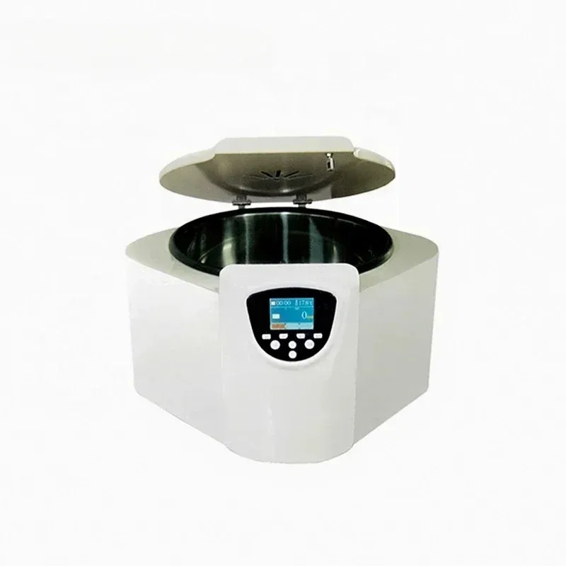 ATable Top Low Speed Centrifuge Interlligent Control Stainless Steel Chamber Centrifuge for Lab
