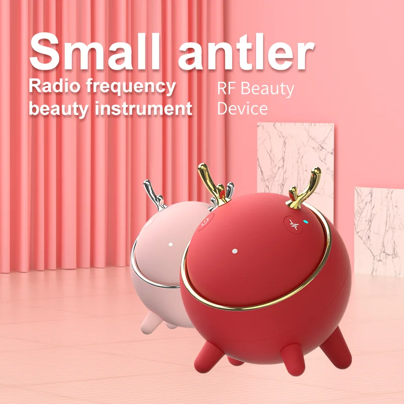 Smart Library Electric Vibrating Microcurrent Slim Face Roller Massager Sonic Vibration Beauty Device