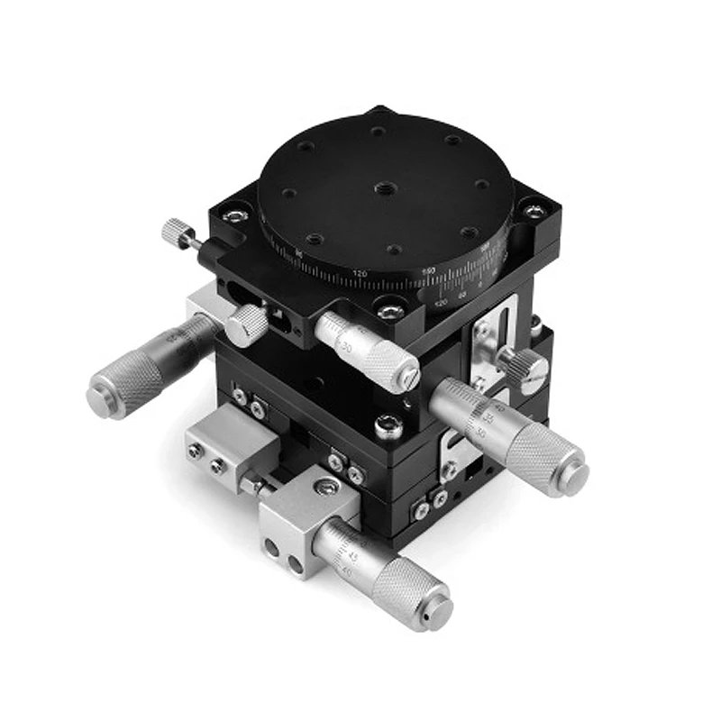 

LT60-LM/LT60-RM XYZR 4Axis Trimming Platform V-Type 4 Axis Manual Linear Stage Bearing Tuning Sliding Table