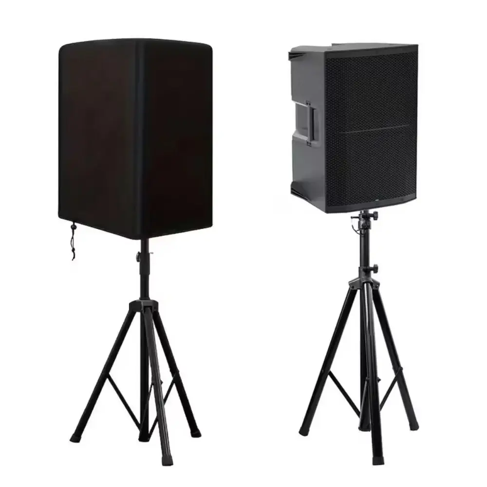1Pcs Black Speaker Dust Protection Cover Waterproof Polyeste
