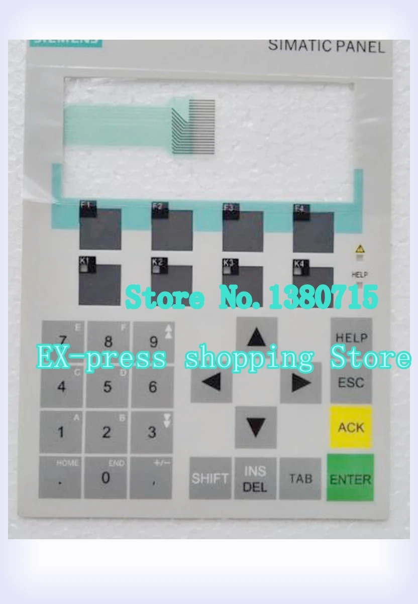 

Новая мембрана совместимой клавиатуры 6AV6641-0BA11-0AX1 6AV6 641-0BA11-0AX1 OP77A
