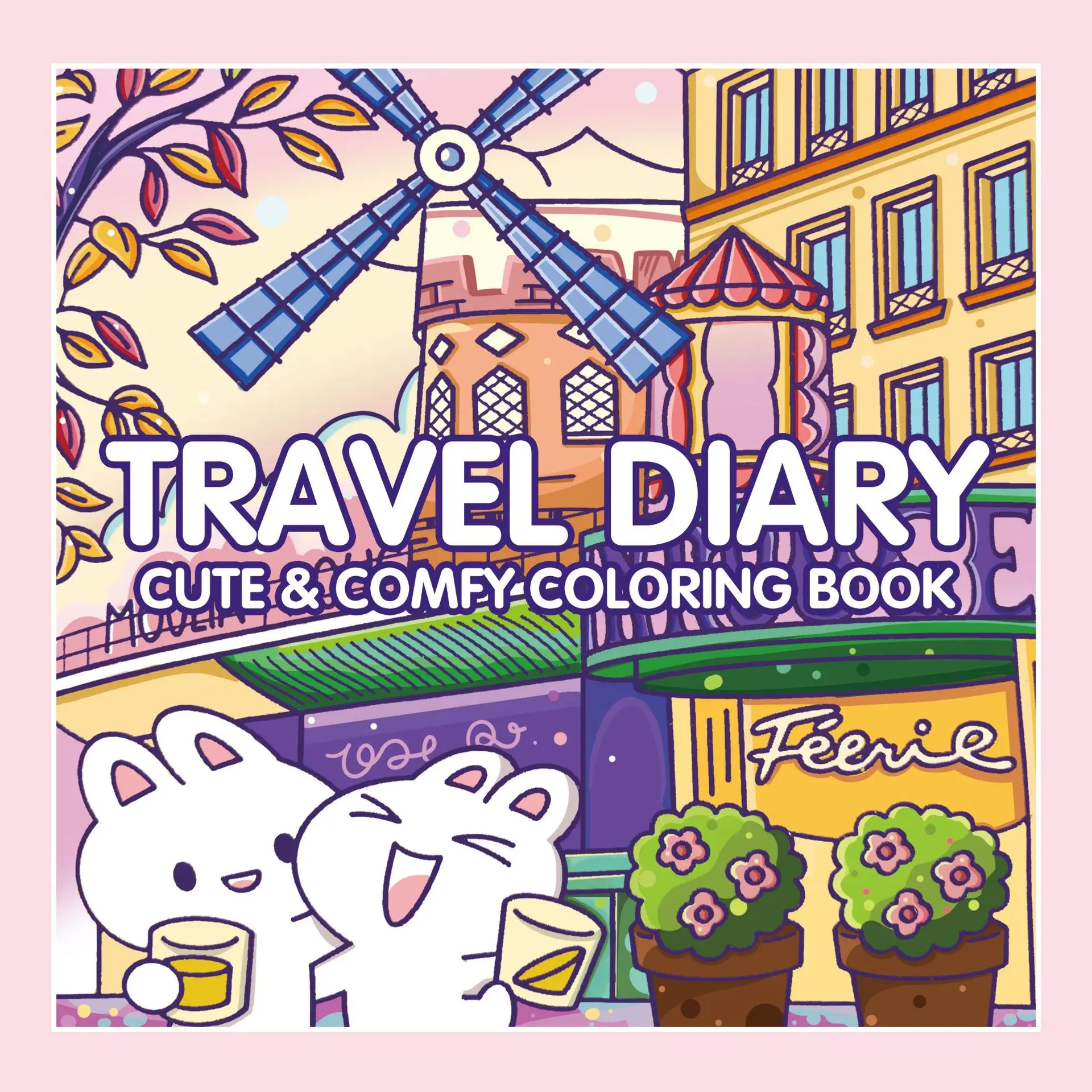 Spooky Cutie Coloring Book Paperback - Monster Series Coloring Book