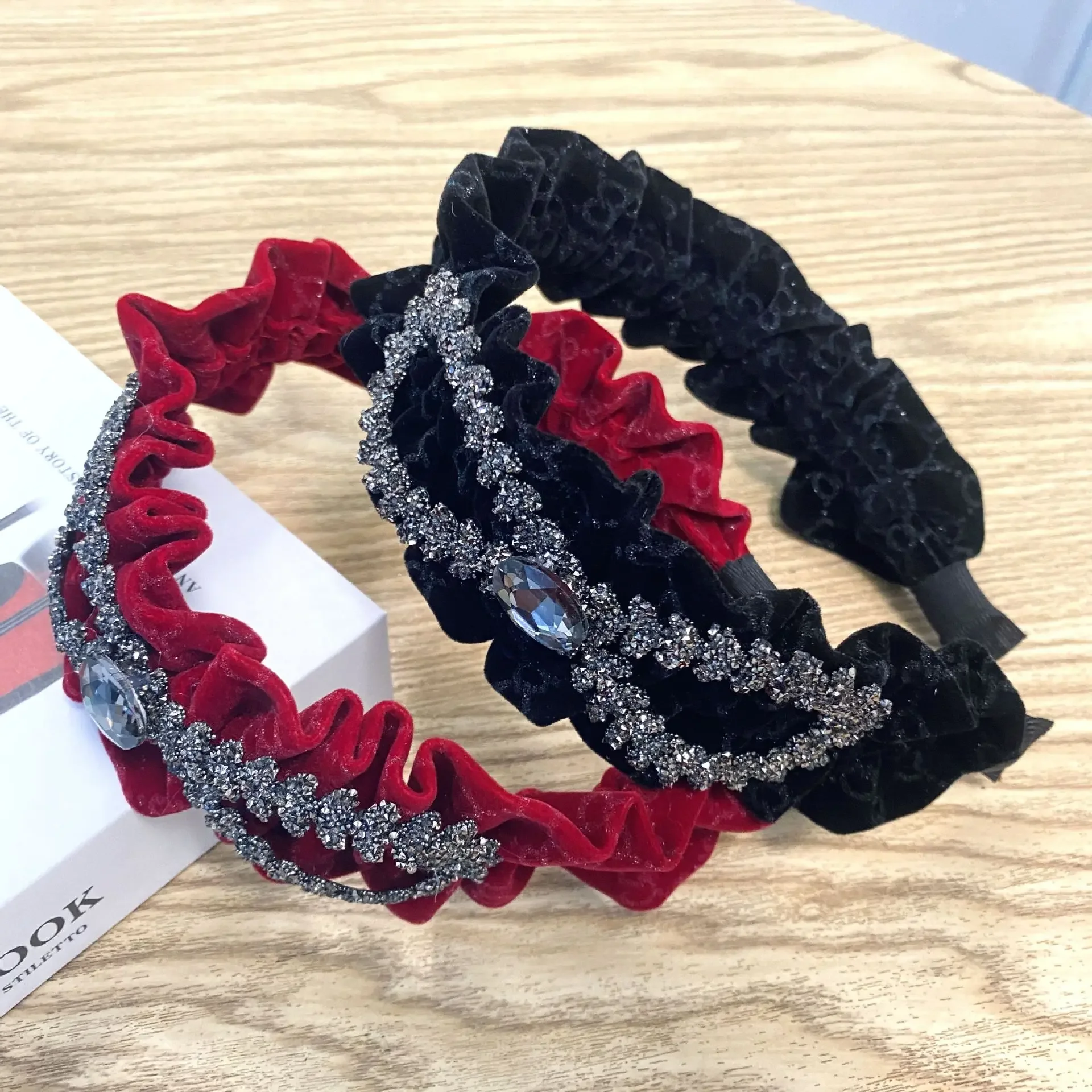 

Fashion Hair Bands for Women Sweet Black Bow Knot Hairband Korean Style Fashion Headdress Girls Hair Accessories