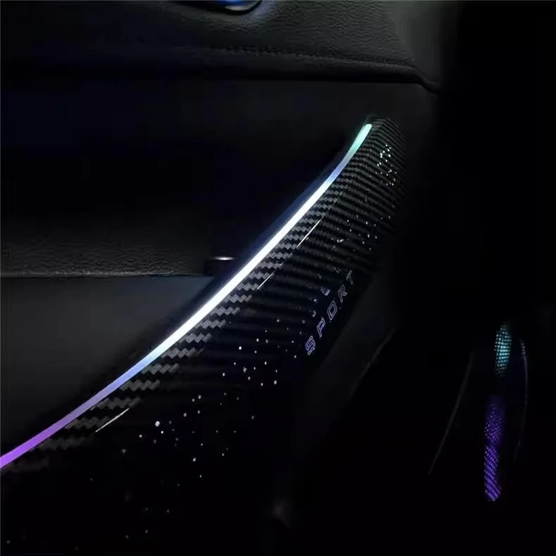 LHD/RHD Car Interior Ambient LED Light Starry Sky 64 Color Kit for Toyota Corolla Cross/Frontender 2022-2024 Auto Lighting