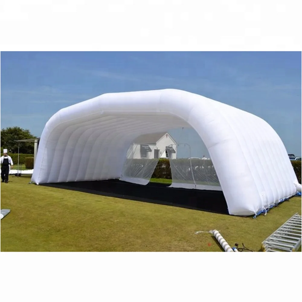 Personalized inflatable Stage Cover Shelter Inflatable Tunnel Tent Wedding Party Dinning House Commercial with blower