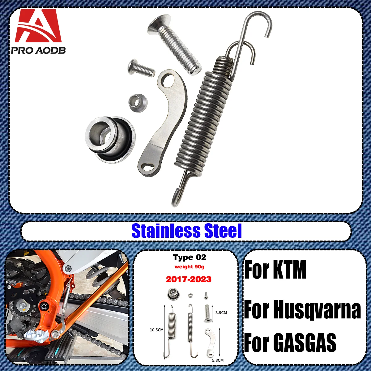 

Motorcycle Parking rack Side rack Stand Kit For KTM 125 150 200 250 300 350 450 500 530XC XC-F XCW XCF-W EXC EXC-F TPI Six Days