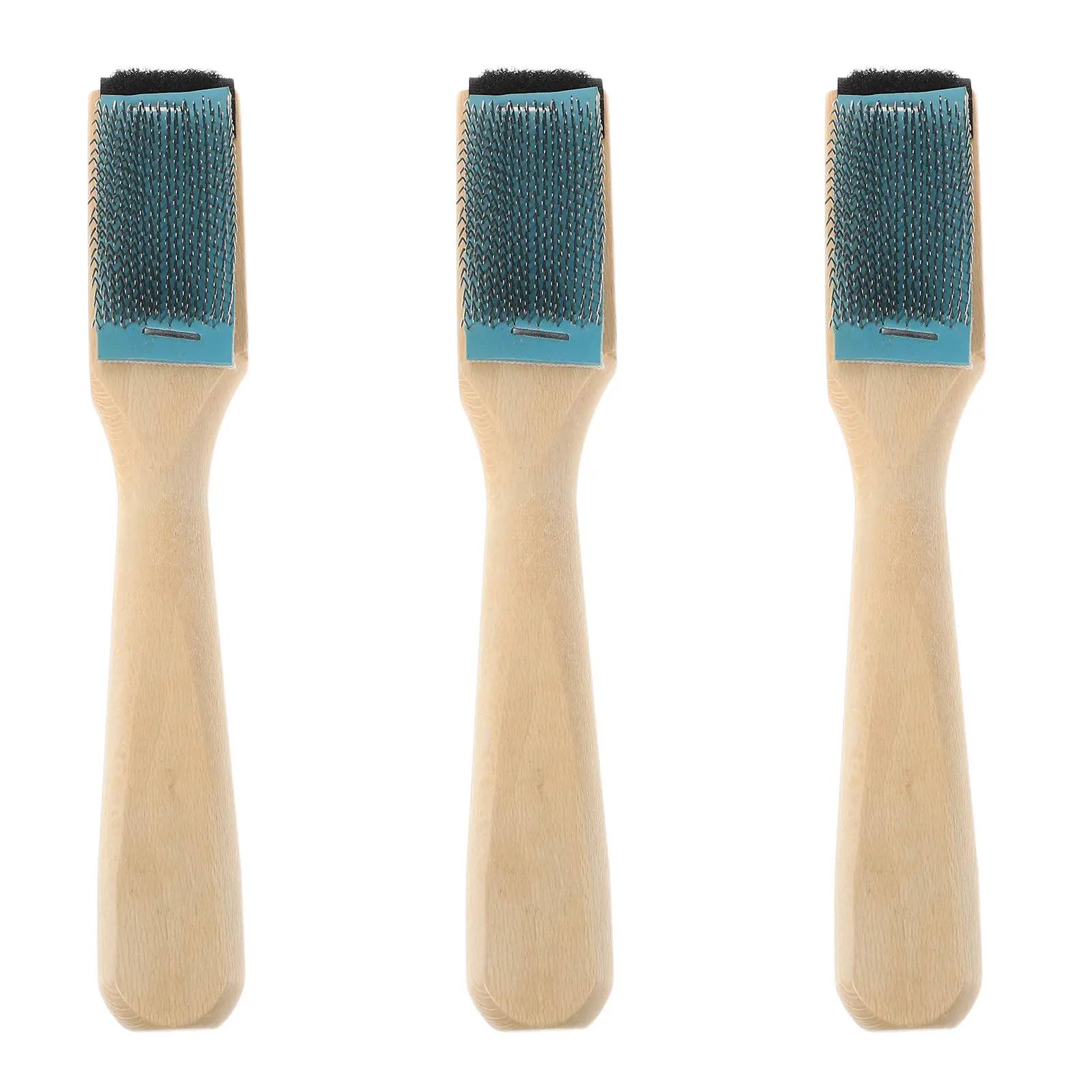 

3Pcs Dance Shoes Cleaning Brush Wooden Handle Wire Bristles Shoe Cleaner for Ballroom Latin Ballet Footwear Maintenance