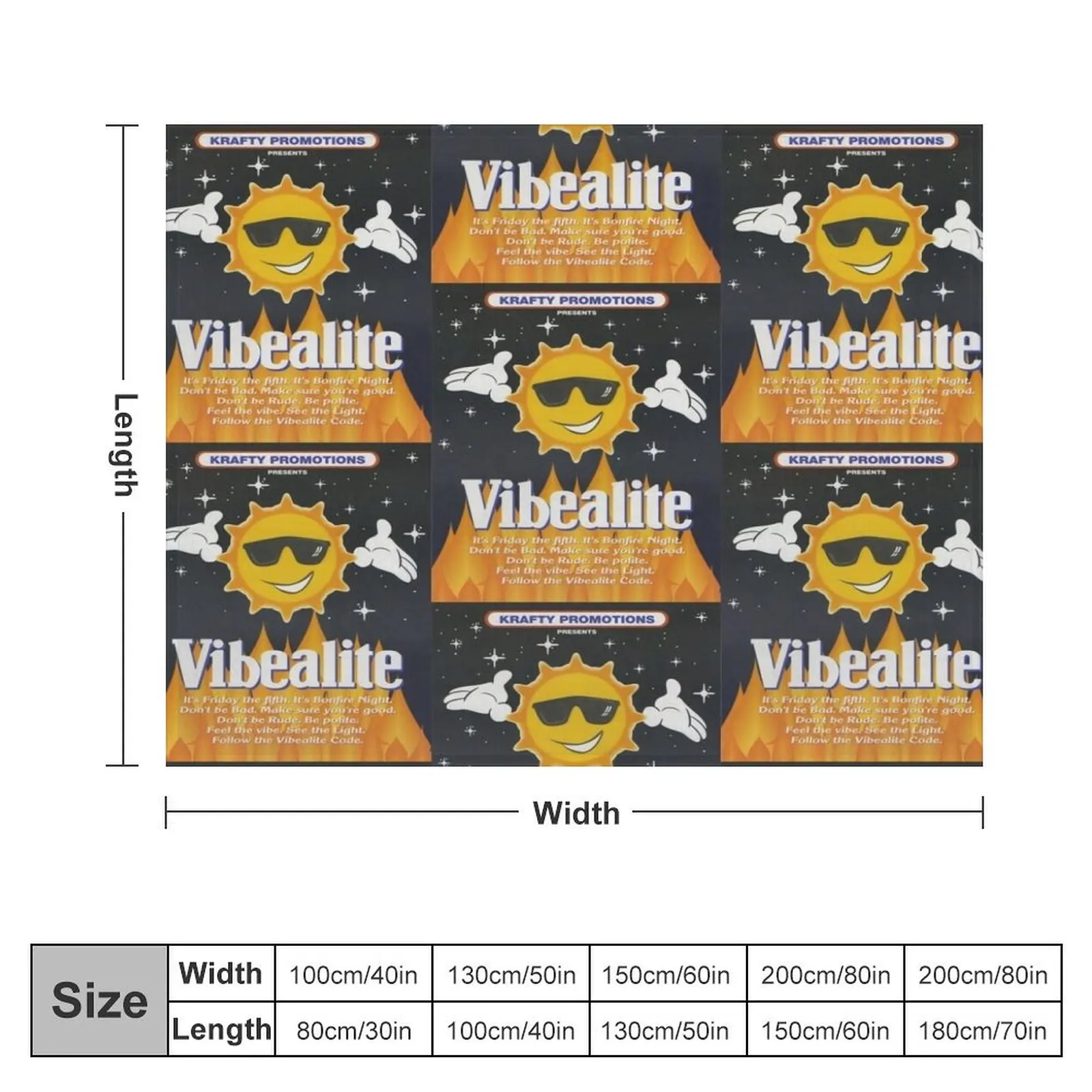 Vibealite Classic Rave Flyer Bonfire Night Special Throw Blanket Extra Large Throw Blankets For Sofas Luxury St Blankets