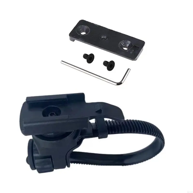 

Light Weight Bicycles Headlight Stand LED Lamp Bracket for BL12 Flashlight W89F