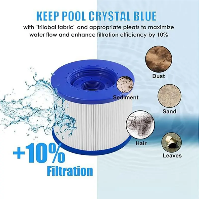 A89E-Replacement Hot Tube For WAVE Spa For 2020 Water Health Spa Above Ground Swimming Pool Accessories Pool Filter