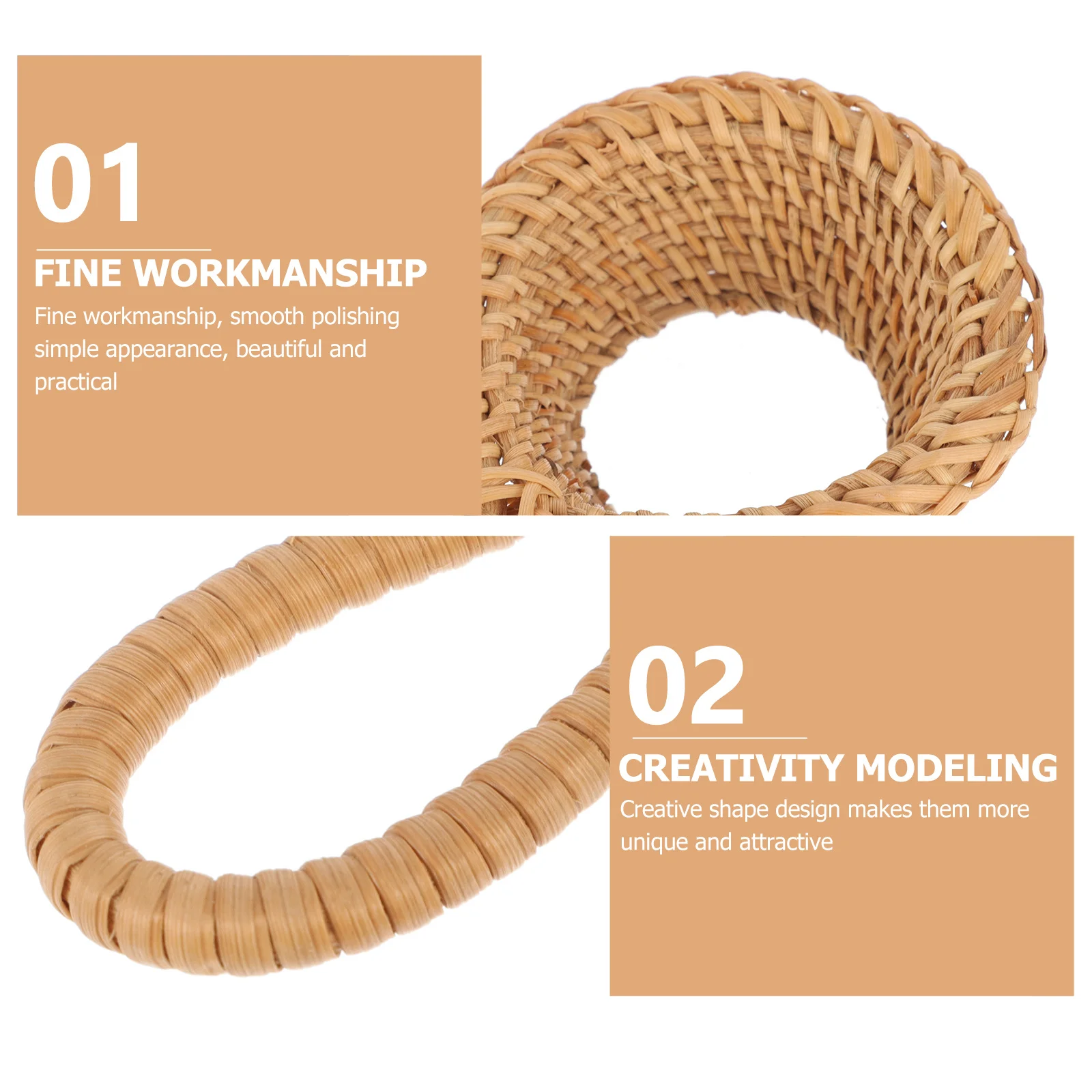 

Rattan Woven Tea Filter Infuser for Herbs Spices Home Tea Ceremony Accessory Practical Kitchen Gadget Household Drainer Tool